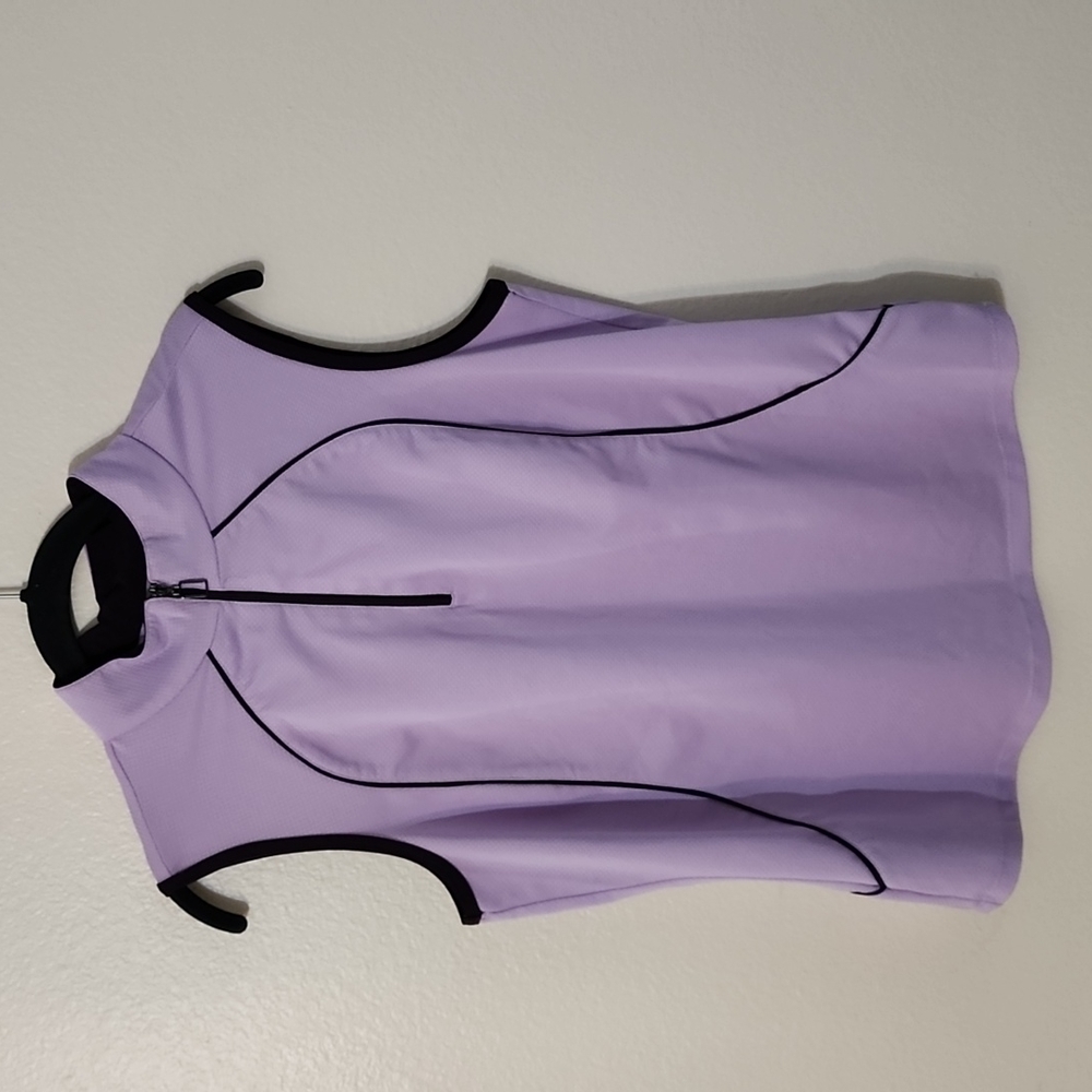 Swing Purple Sleeveless Gof Top Size M